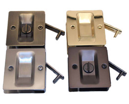 Square Pocket Door Locks